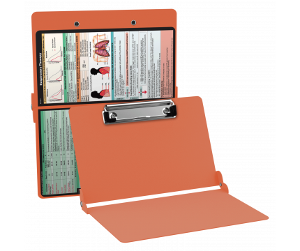 WhiteCoat Clipboard® - Coral Respiratory Edition WhiteCoat Clipboard® - Coral Respiratory Edition